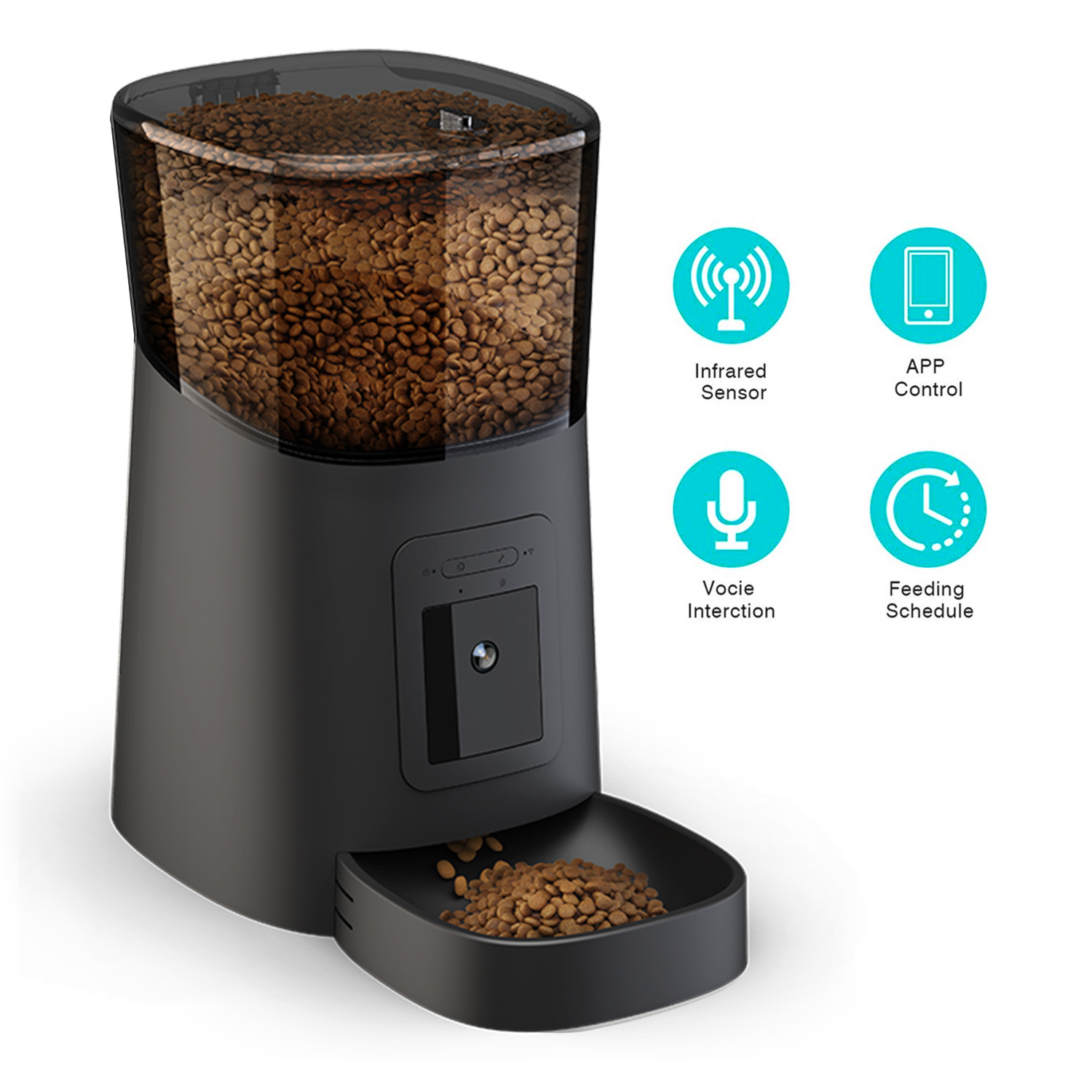 Pawvance AI™ Smart Feeder with 4K Tracking & Night Vision