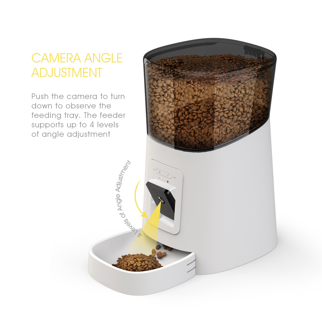 Pawvance AI™ Smart Feeder with 4K Tracking & Night Vision